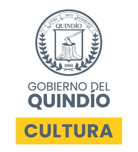 Logo Gob Quindio - Cultura - Vertical Color